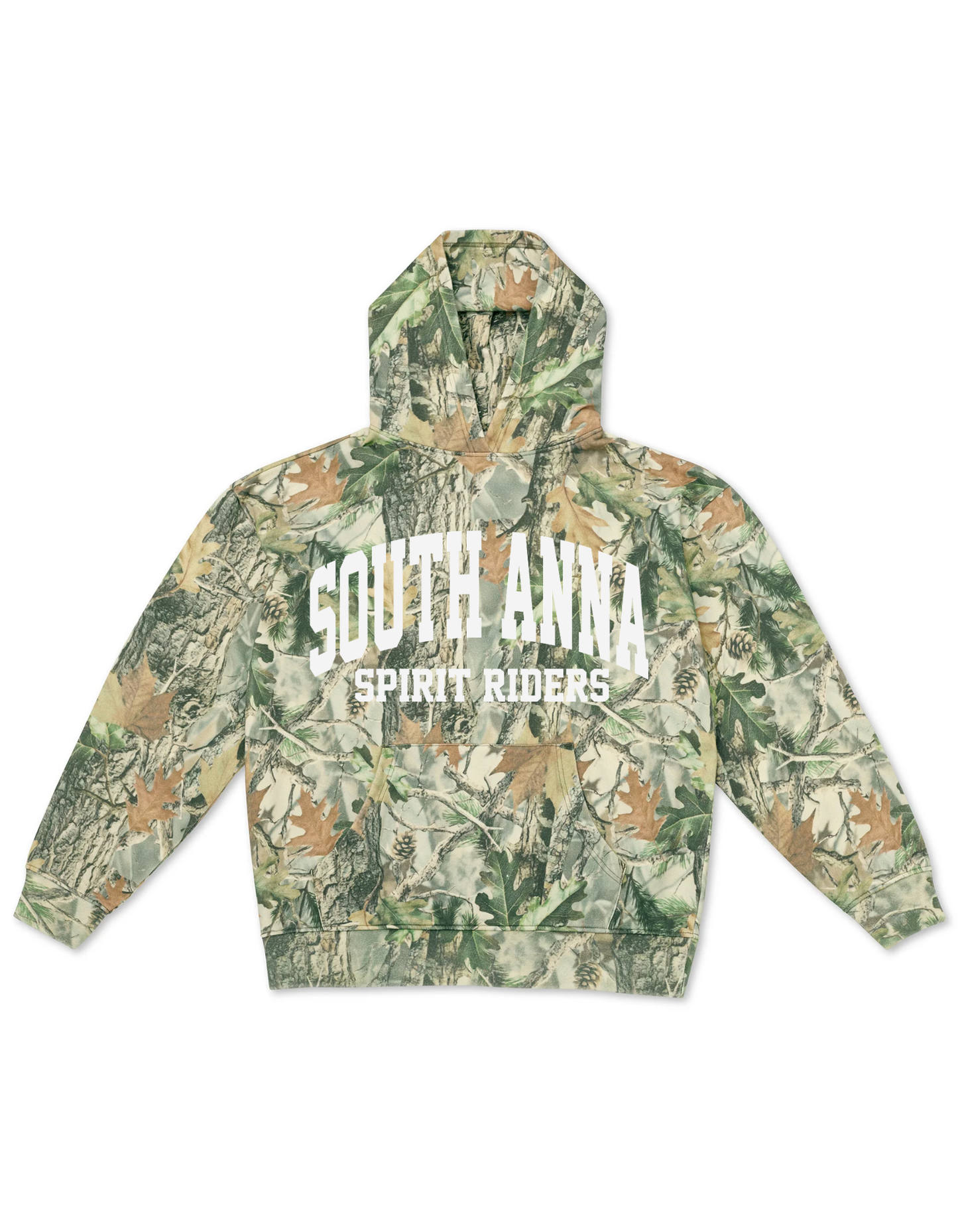 Relaxed Fit Camo Hoodie