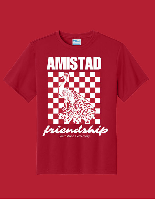 Performance Amistad Checkerboard Shirt