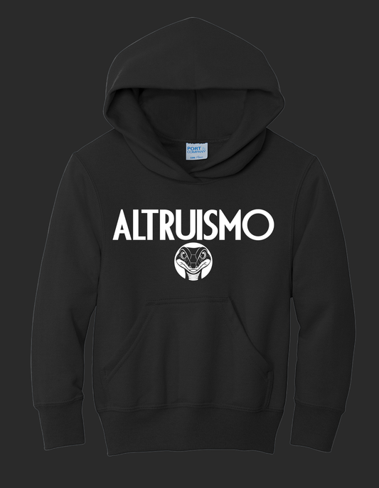 ALTRUISMO Black Hooded Sweatshirt