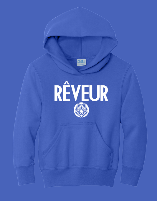 REVEUR Blue Hooded Sweatshirt