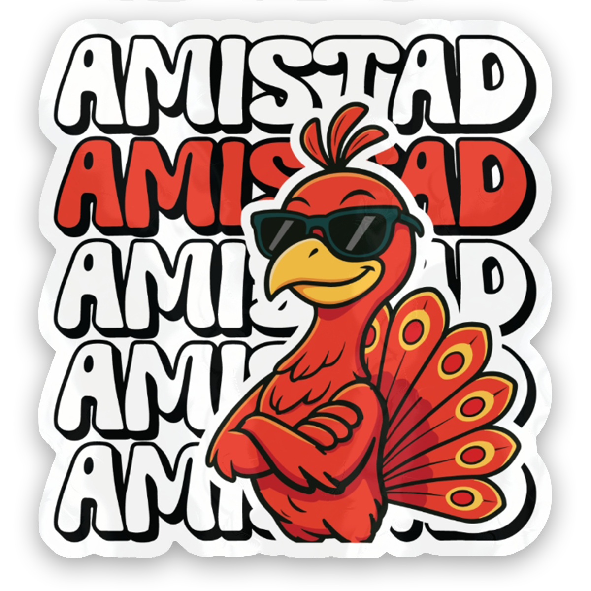 Amistad House Sticker