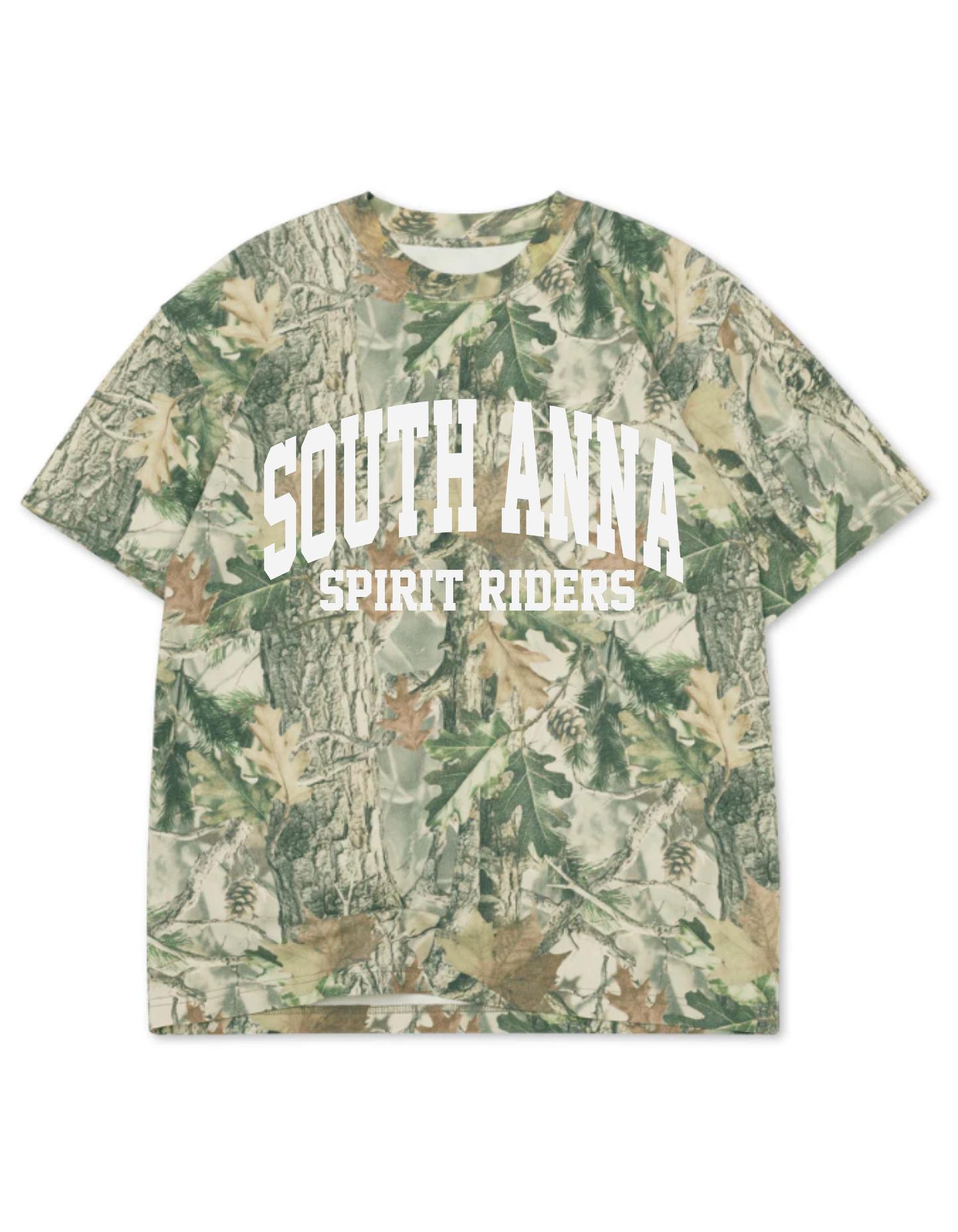 Oversized Vintage Camo Tee