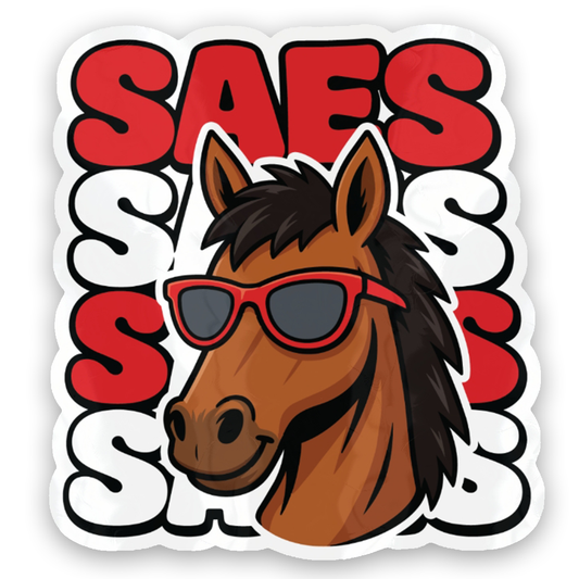 SAES Spirit Rider Sticker