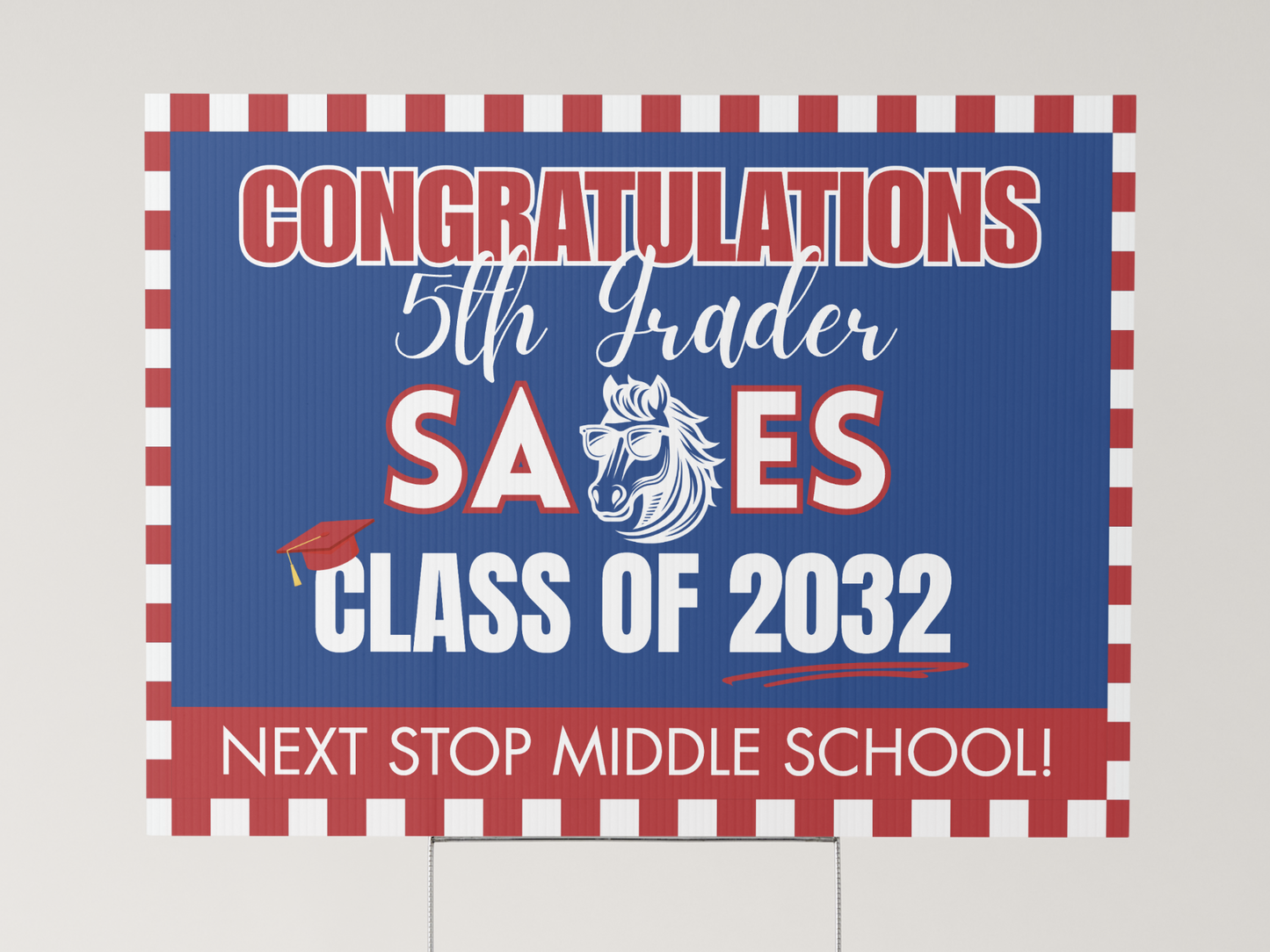 5th Grade Yard Sign